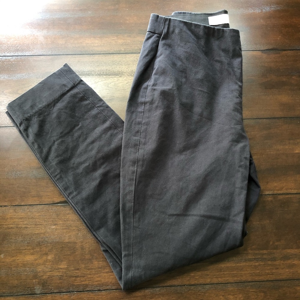 Everlane Side Zip High Rise Pant, Black, Sz 6 - Picture 10 of 13